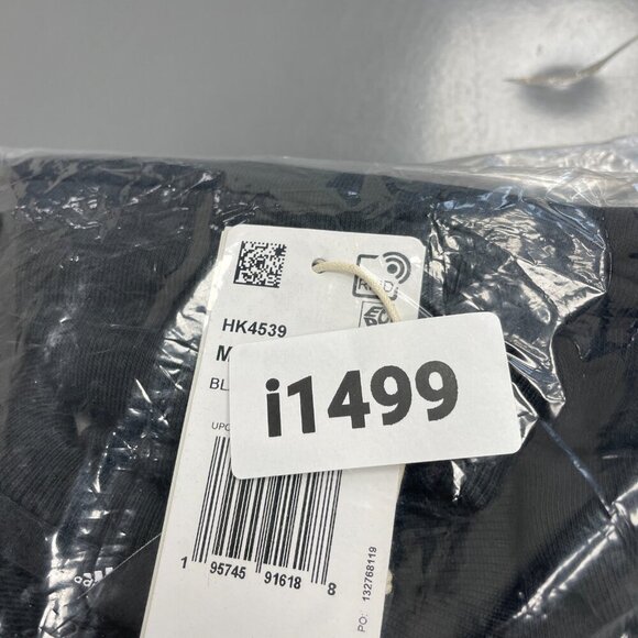 NEW Adidas Men's XL Black White Embroidered Logo Sweatshirt Crewneck - Picture 11 of 11